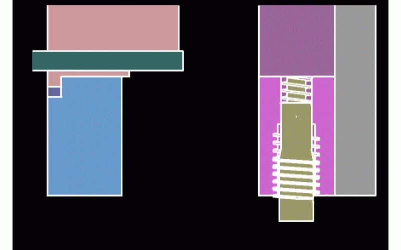 側(cè)面螺紋，馬達(dá)脫機(jī)構(gòu)-深圳市模具廠整理提供
